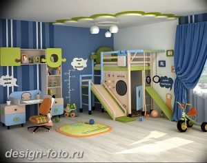 Интерьер детской для маль 02.12.2018 №475 - photo Interior nursery - design-foto.ru